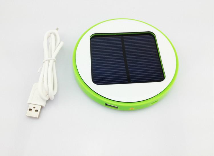 Solar Charger Power Bank Potable Battery Packs Window Emergency 1800mah Charger Outdoor Colorful