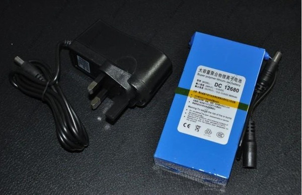 O38 12V Rechargeable Li-lion Battery for CCTV Cam 6800mAh