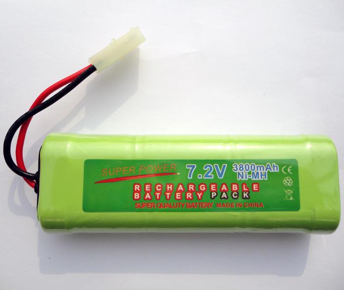 Free shipping 7.2v 3800mAh NI-CD NICD AKKU PACK RC Battery