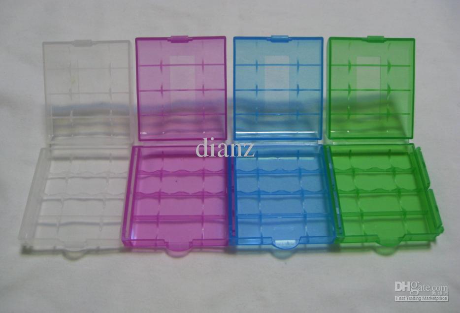 Batteries cases Portable Hard Plastic Case Holder Storage Box  case Battery case