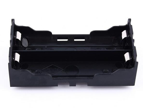 New Arrive High Quality Plastic DIY Lithium Battery Box Battery Holder with Pin Suitable for 2 * 18650 (3.7V-7.4V) Lithium Battery Case