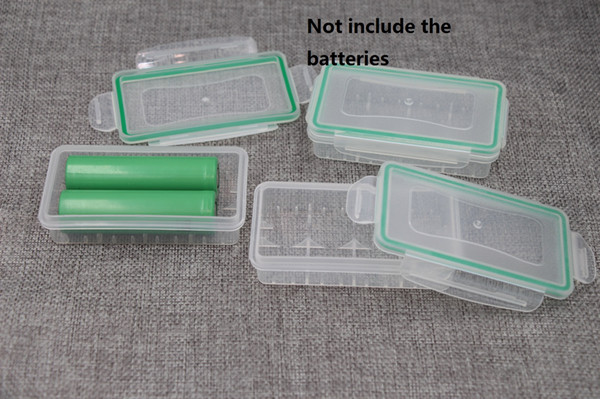 Waterproof 18650 Battery Storage Boxes Hard Plastic Protective Case 16340 Transparent Battery Holder Organizer outdoor 18650 storage Case