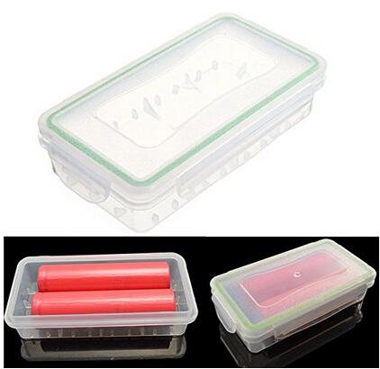 18650 Battery Box Waterproof Case Plastic Protective Storage Translucent Battery Holder Storage Box for 18650 and 16340 Battery DHL Free