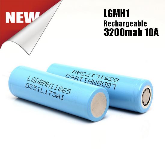 Genuine Rechargeable 18650 Vape Batteries 3200mah 15A Max Lithium LGDBMH1 High Drain Fedex Fit Vape Mod Electric Bike FedEx Free Shipping