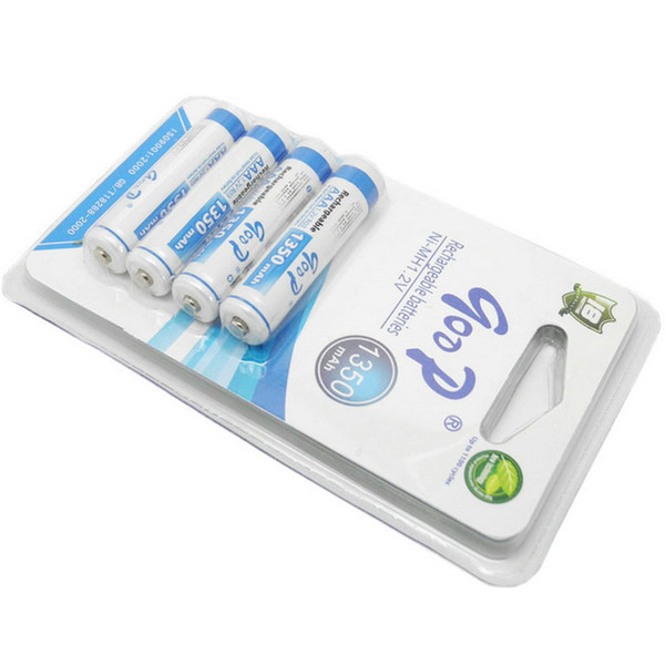 4Pcs BTY AAA 1350mAh Rechargeable Batteries NI-MH Batteria For Electric Toothbrush High Quality 1.2V 10440 Battery Durable