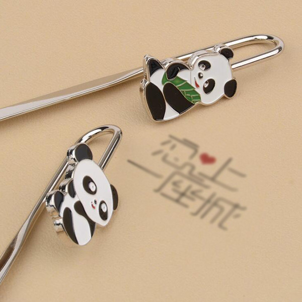 2019 Panda Bookmark student's gift Chinese cultural gifts Reading bookmark with opp bag China style souvenir Best gift