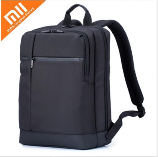 Original Xiaomi Classical Multi-layer Business Laptop Backpack Men travel shoulder Bag Polyester travel Bags 17L 40x30x14cm