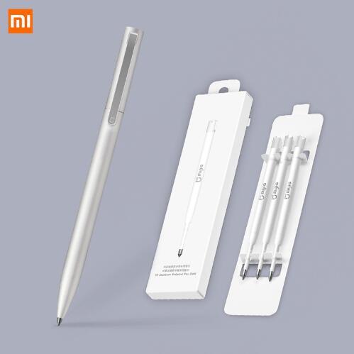 Xiaomi Mijia Metal Sign P-E-N PREMEC Smooth Switzerland Refill Alloy Handles MiKuni Japan Black Ink 0.5 Signature Signing P-E-N