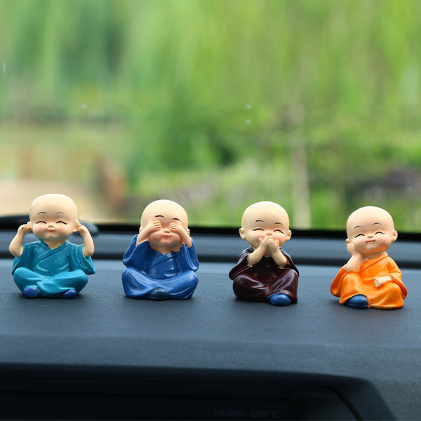 Little Chinese monk Furnishing articles four Little monk; Furnishing articles