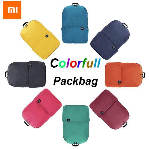 Original Xiaomi Mi Backpack 10L Bag 8 Colors 165g Urban Leisure Sports Chest Pack Bags Men Women Small Size Shoulder Unise