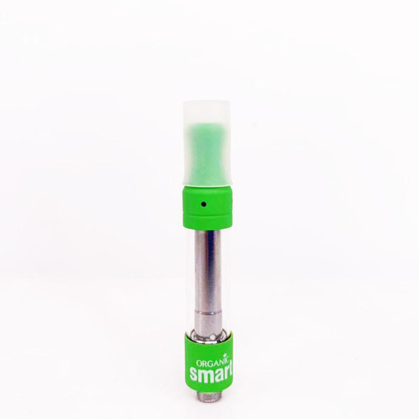 smart cart vape cartridge 1.0ml Ceramic Coil 510 Thick Oil Smart Carts Atomizer 10 Flavors Green No Leakage Tank