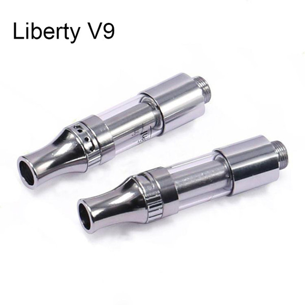 iTsuwa Amigo Liberty V9 Atomizer 510 Glass Ceramic Coil Vaporizer Pen Atomizer E Cigarette 0.5ml 1.0ml Cartridge DHL Free