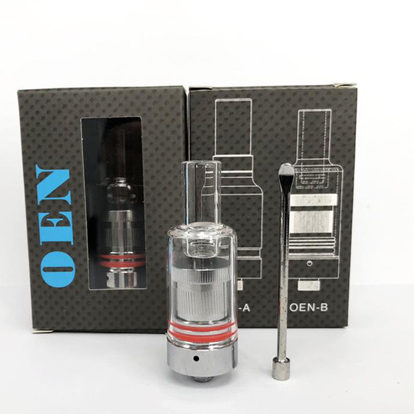 OEN Wax Dry Herb Atomizer Ceramic Donut Pancake XVAPE ONE AI WAX E Solid Mass OIL CONCENTRATE VAPORIZER MOD 510 THREAD TANK