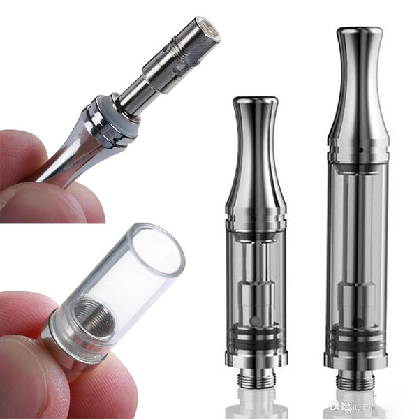 Hottest G10 Glass Cartridge Vape Tank Oil Vaporizer O Pen Vape C9 Oil Atomizer 510 Glass Cartridges With Metal Tip