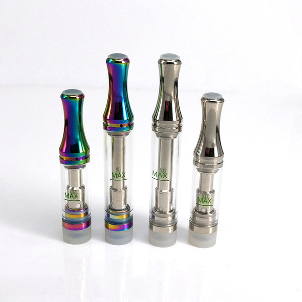 C9 Glass Cartridge Vape Tank Oil Vaporizer O Pen Vape C9 Oil Atomizer Ecig 510 Cartridges With Ceramic Coil Metal Tip