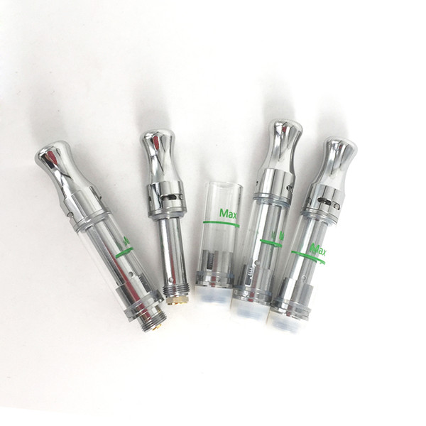 100% No Leak 510 Thread Top Adjustable Airflow 101 Cartridge Wax Glass Atomizer Replaceable Vertical Tank Ceramic Coil