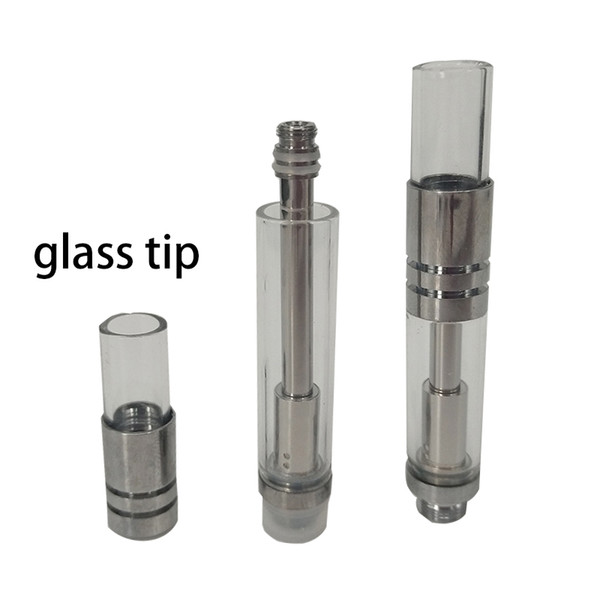 92A3 Pyrex Glass Tank Vape Cartridges 510 Thread Dual Coil CE3 Atomizers Vape Pen Cartridges For Ce3 Touch Battery