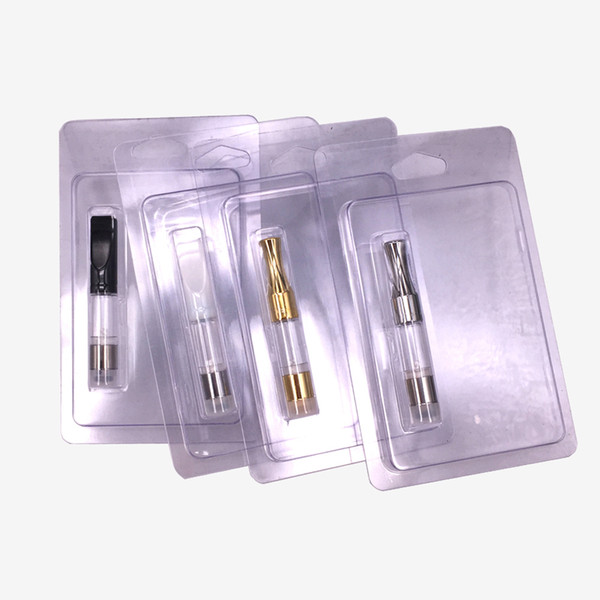 500mg 1000mg metal tip G2 Vaporizer Wax oil Atomizer 510 Cartridge O Pen CE3 vapor extract oil Plastic vape carts with blister packaging