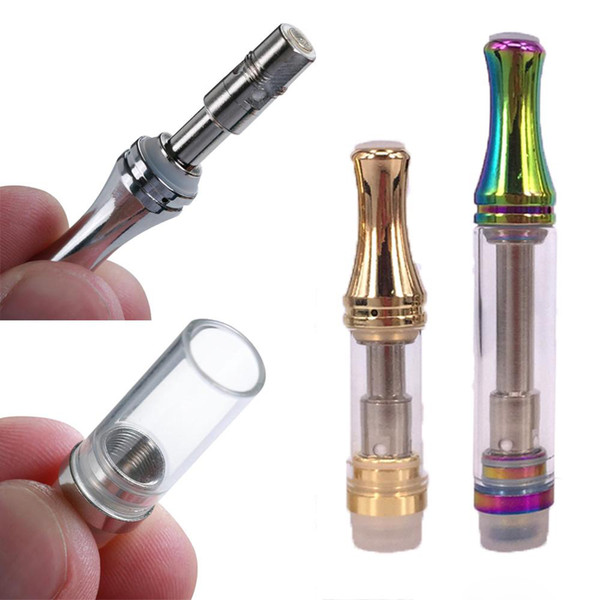 C9 Vaporizer 510 Atomizer Cartridge O Pen 0.5 1.0ml Vapor Smoking Tank Pyrex C9 Top Airflow Vape Cartridge