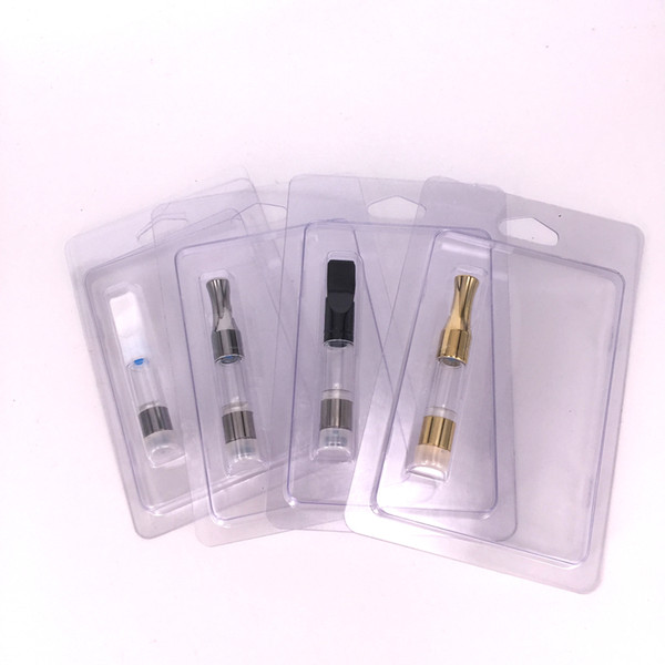 BUD Touch metal&plastic tip Vaporizer include plastic container G2 Atomizer vape Cartridge .5ml 1ml For thick oil 510 battery vape pen