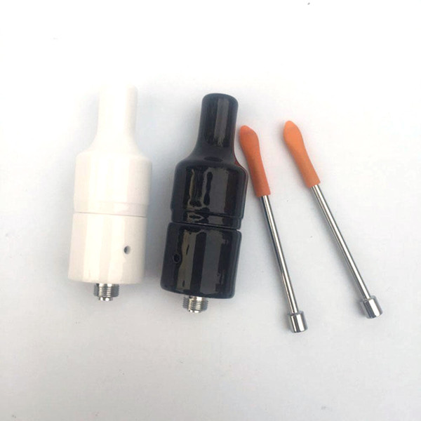 Deep Bowls The kiln Wax Atomizer Ceramic Donut Vaporizer Concentrate Wax Oil Tank Smoking Atomizer Tank