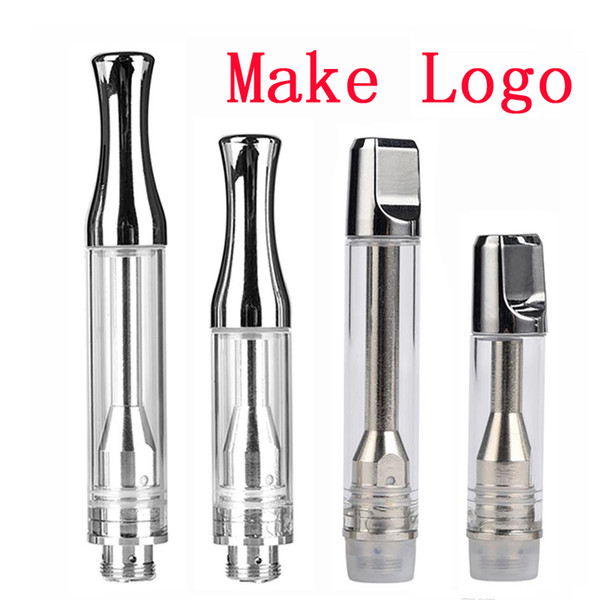 LOGO colorful bud touch atomizer oil O pen vaporizer thick waxy Exotic Carts AC1003 0.5/1.0ml Vape for Thick Oil