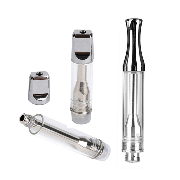 AC1003 vape Cartridges Ceramic Glass Atomizers 510 Thread 0.5ml 1.0ml PK Kingpen atomizer vaporizer brass knuckles tanks