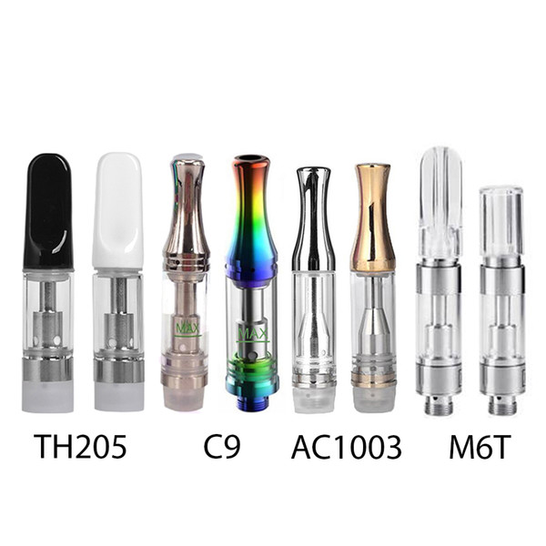 Z20 Wickless Vertical Ceramic Coil Cartridge C9 Vape Cartridges Glass Atomizer 510 Vape Pen M6T TH2 AC1003 Thick Oil Atomizer