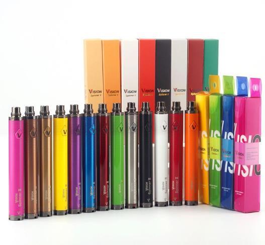 Vision Spinner 2 Ego twist 3.3-4.8V vison spinner II variable voltage battery for Electronic cigarette ego atomizer