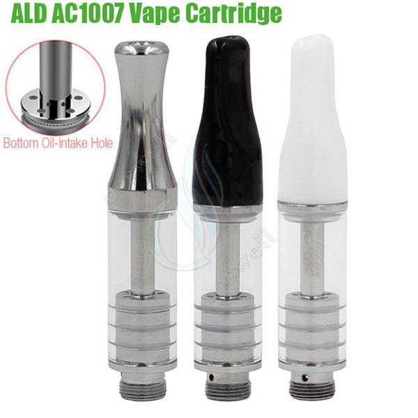 AC1007 Vape Cartridges Ceramic Coils Thanos Cell 510 Thread 710 Upgrade AC1003 Thick Oil e cigarette vaporizer O Pen BUD Vapor atomizer Tank