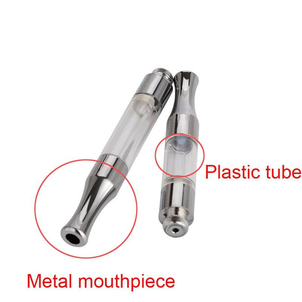 G2 plastic thick oil atomizer e cigarette metal tip oil vape tank disposable vaporizer Cartridge tank wax oil atomizer