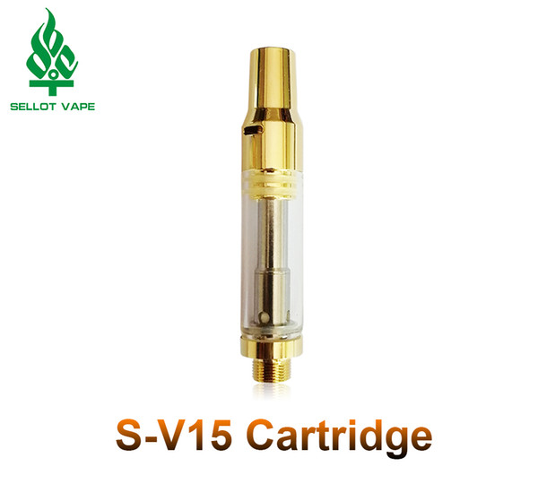 BUD V15 oil vaporizer pen cartridges with 7 options for oil hole sizes vape 510 atomizer