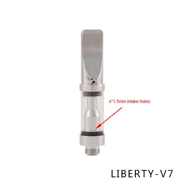 Pyrex Glass CE3 With Ceramic Coils Thick Oil Wax Cartridge Atomizer Vaporizer Bud O Pen Battery VS 92a3 Liberty V1 v7 V9 tank