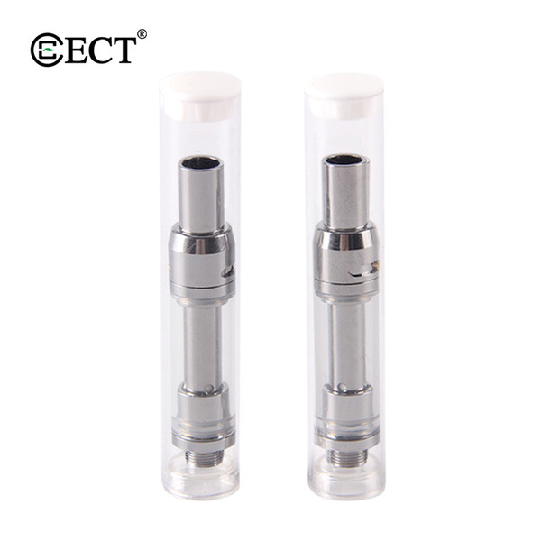 ECT Kenjoy B5 0.5ml ceramic coil refillable vape cartridges for thick oil vaporizer glass 510 thread vapor tank factory wholesale