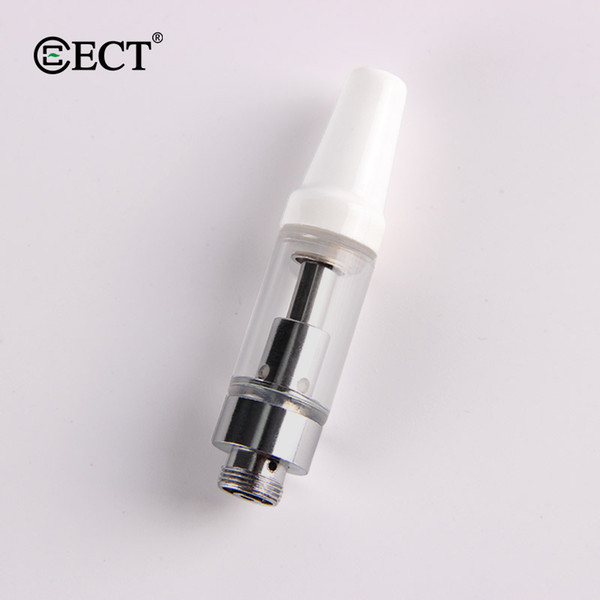 Original ECT KENJOY B2 Pyrex Glass Vape Cartridges 0.5ml 510 Thread Ceramic Coil Atomizer Vaporizer for Thick Oil ecig Glass Tank