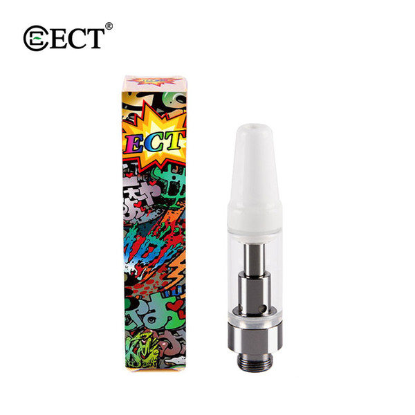 new electronic cigarette ECT kenjoy B2 tank glass vape ceramic coil cartridge 0.5ml vaporizer pen atomizer 510 thread e cigarette