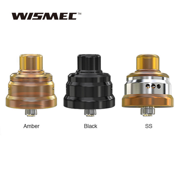 WISMEC Tobhino BF RDA Tank Atomizer 510 thread & BF pin Single coil RDA 22mm E cig Tank