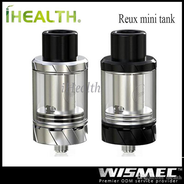 Wismec Reux Mini Atomizer 2ml Top filling & Bottom Airflow Tank with 0.2ohm Reux Mini Triple Head Designed by JayBo fast shipping