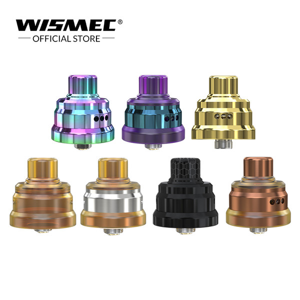 [Official Store] Wismec Tobhino BF RDA Tank rebuildable drip atomizer Tank With premade Clapton 0.18ohm coil