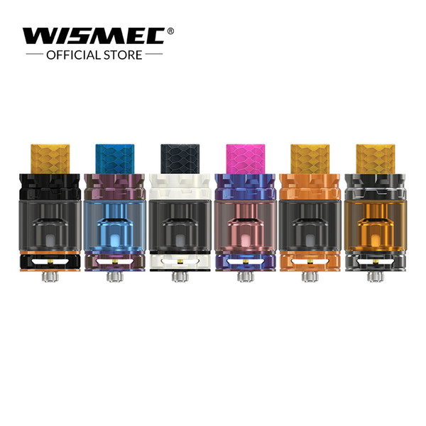 [Official Store] Original Wismec GNOME King Tank 5.8ML with WM01 Single 0.4ohm Coil compatible with Reuleaux RX GEN3 Dual Mod