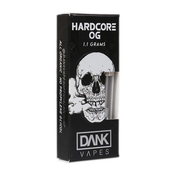 New Arrival Side Window Dank Vapes Packaging 54 Flavors Carts Cartridges Packaging Bag Box For 1 Full Gram G5 Cartridge