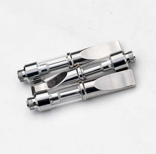 Ceramic Cartridge A7 A2 Pyrex Glass Vaporizer Ceramic Drip Tip 510 Threat Atomizer Wickless Coil Tank for CE3 BUD Vape Batteries