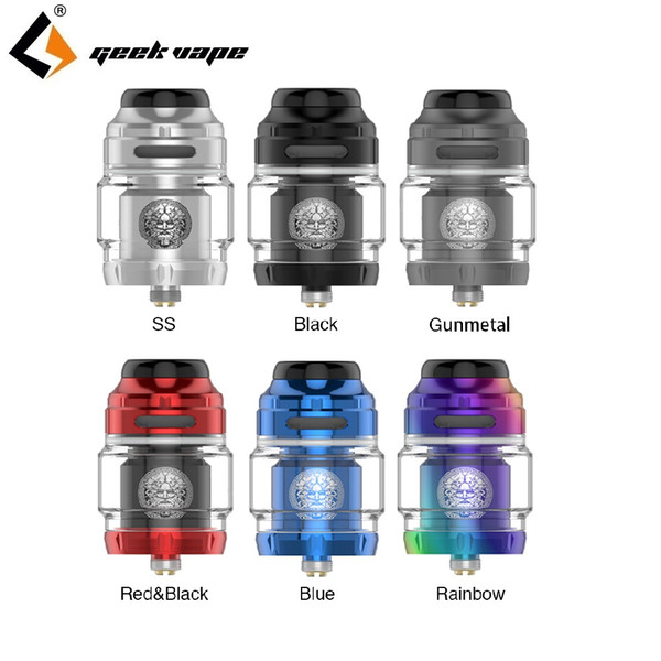 GeekVape Zeus X RTA 2ml/4.5ml for Single/Dual Coil Building Double Chimney Design E cig Tank