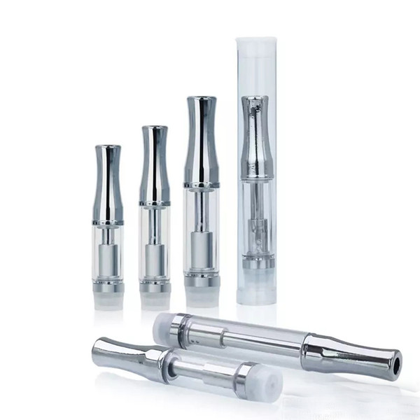 Pyrex glass Golden cartridge and CE3 atomizer vaporizer pen cartridges dual coil 92a3 for thick oil fit bud touch battery