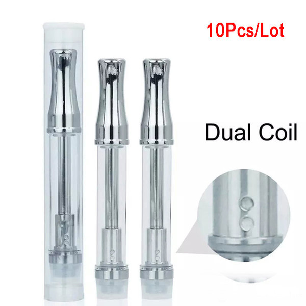 Pyrex 92A3 Cartridges Vaporizer BUD Touch Stainless steel drip glass tube thick wax Atomizer 510 O pen CE3 Waxy vapor Mini e cigs vape Tank