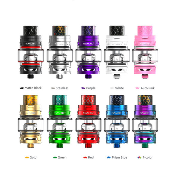 100% Original TFV12 Baby Prince Tank Top-filling Air Flow Adjustable Atomizer Electronic Cigarette 510 Wire TFV12 Baby Prince Vaporizer