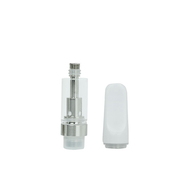 Best Quality TH205 Cell Disposable Vaporizer Vape Tanks Ceramic Coil 510 Thread Ceramic Glass Atomizer Thick Oil Cartridge