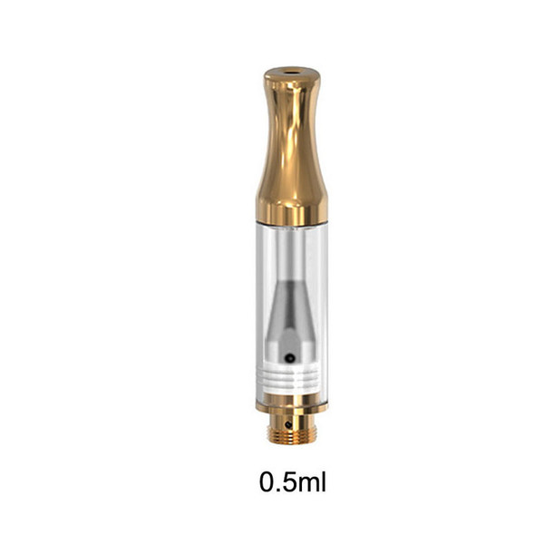 Hottest A8 Disposable Vape Pen Ceramic Coil Atomizer 0.5ML 1.0ML Tank 510 Thread Thick Oil Cartridge 100% Authentic