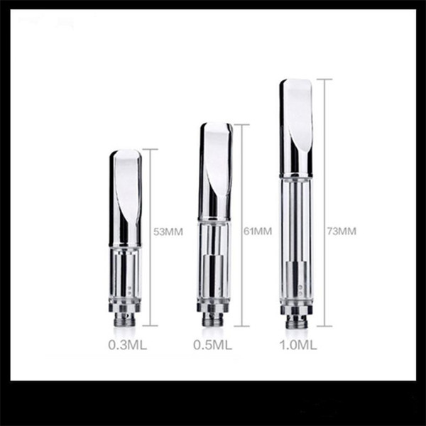 100% original Thick oil Vaporizer CE3 Vape Tank Transpring A3 Cartridge 0.5ml and 1.0ml Dual Coil Refill Atomizer free shipping