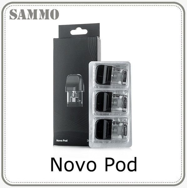 Novo Kit Vape Cartridges Replacement 2ml Refillable Empty 1.2ohm 1.5ohm Nic Salt Refilling Pods Cartridge for Novo Pod